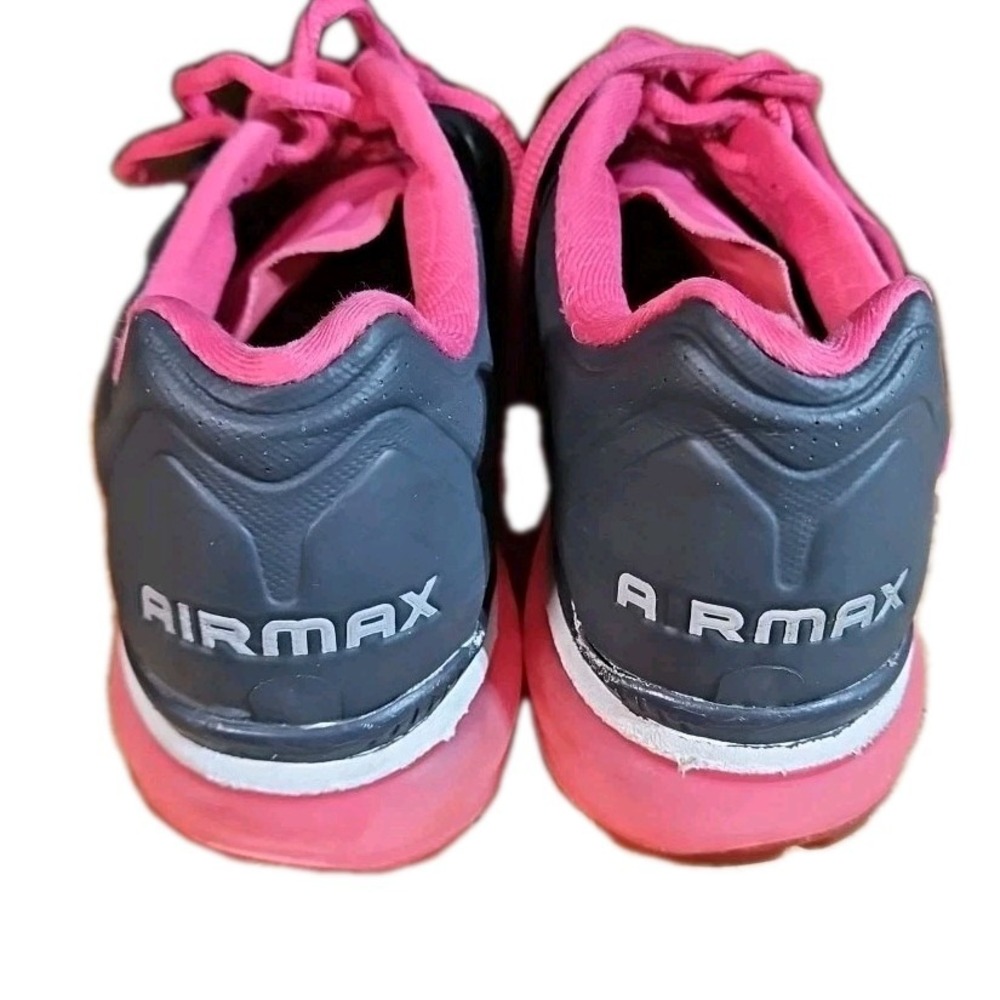 Nike Air Max 429890-006  Running Shoes‎ Womens Sz 7 Pink Black Sneakers P15